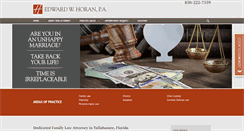 Desktop Screenshot of ewhoranlaw.com